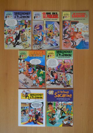 Lote de 7 cómics de Francisco Ibáñez