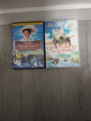 Pack 2 Películas DVD Mary Poppins y Chitty Chitty