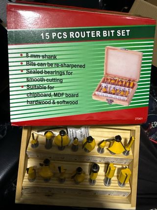 Juego Cortadores Madera Carpintería