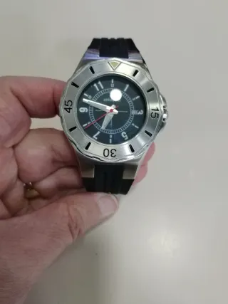 Reloj Antonelli Plata y Negro