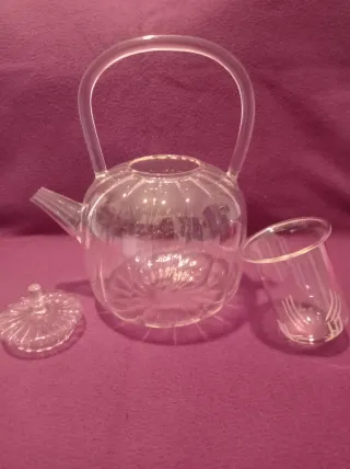 Teiera Ichendorf in Vetro Trasparente