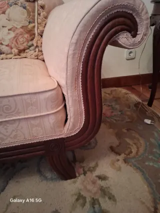 Conjunto de 3 sofás antiguos