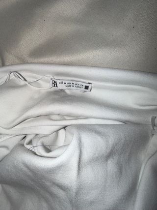 Top sin mangas blanco