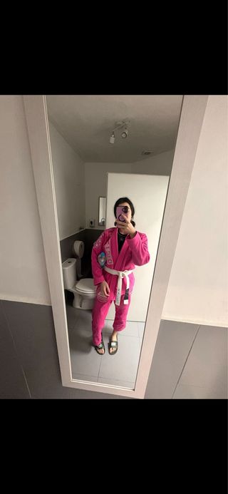 Kimono Gracie Barra Edición Limitada Rosa