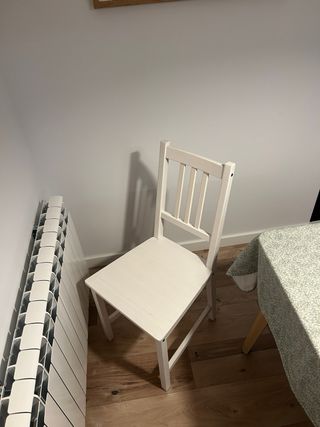4 Sillas Ikea STEFAN blanco