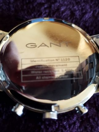Reloj GANT mod Park Hill Day-Date Plata y Blanco