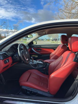 BMW Serie 435D Xdrive Blanco/Cuero rojo/Acabados M