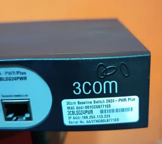 Switch 3COM Baseline 2924 PWR Plus