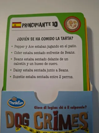 Dog Crimes - Juego de lógica ThinkFun
