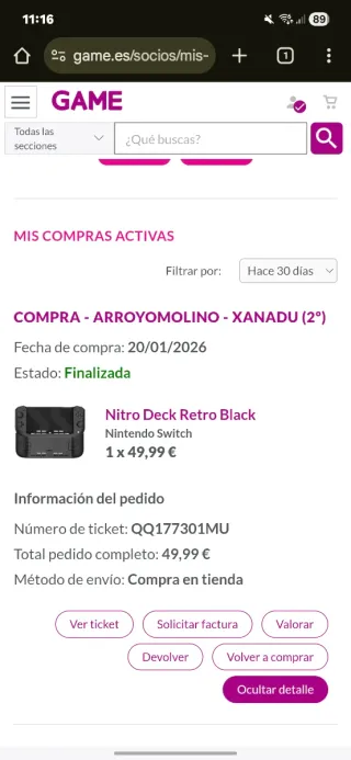 Nitro Deck para Nintendo Switch y Switch OLED