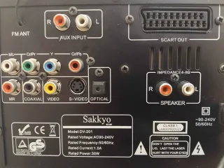 Mini Cadena Sakkio DV-201 DVD