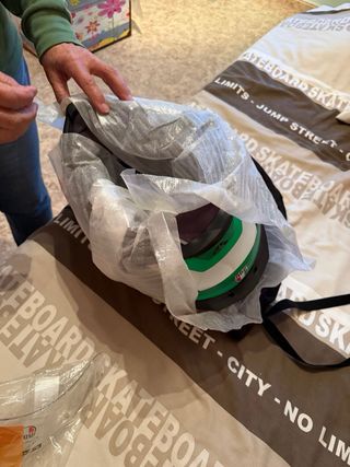 Casco AGV con intercomunicador