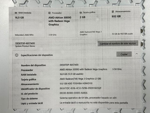 Ordenador sobremesa blanco - miniatura 5