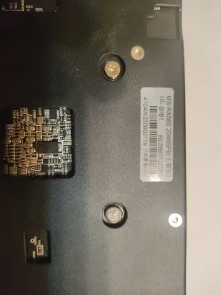 MS RX 580 2048SP 8GB Tarjeta Gráfica