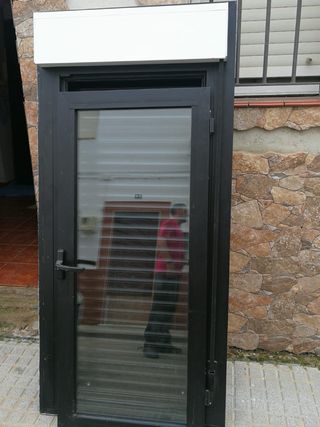 Ventanas aluminio negro climalit