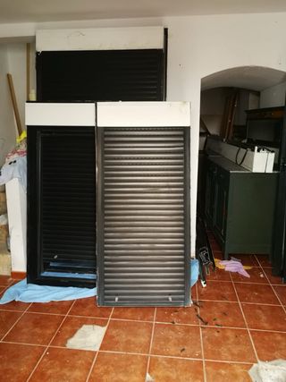 Ventanas aluminio negro climalit