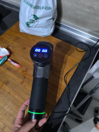 Pistola Masajeador Profesional Completa