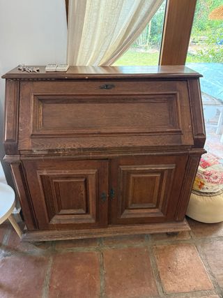 Escritorio vintage de madera