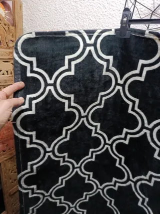 Alfombra pelito diseño geométrico