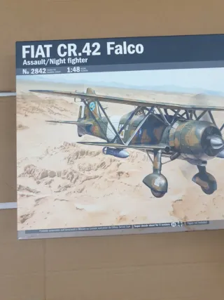 Maqueta Fiat CR.42 Falco 1:48 Italeri