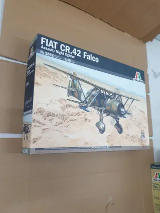Maqueta Fiat CR.42 Falco 1:48 Italeri