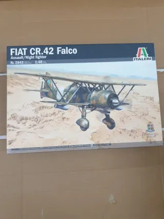 Maqueta Fiat CR.42 Falco 1:48 Italeri