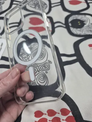 Funda iPhone 14 Pro Max Transparente MagSafe