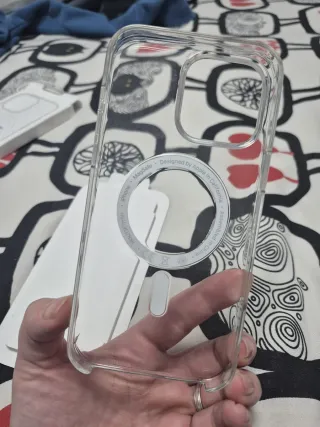 Funda iPhone 14 Pro Max Transparente MagSafe