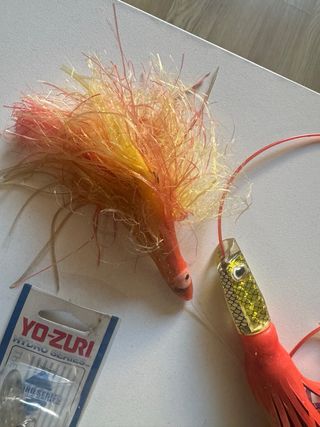 2 Carrete de pesca Penn Senator 113 mas accesorios