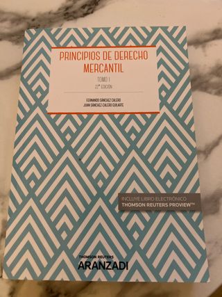 Principios de Derecho Mercantil (Tomo I) (Papel...