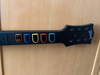 Batería y guitarras Guitar Hero Wii