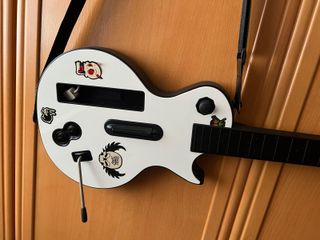 Batería y guitarras Guitar Hero Wii