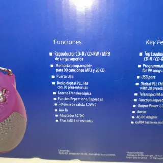 Reproductor CD Daewoo Rosa