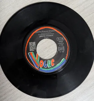 Vinilo Single Paris France - Vogue 108