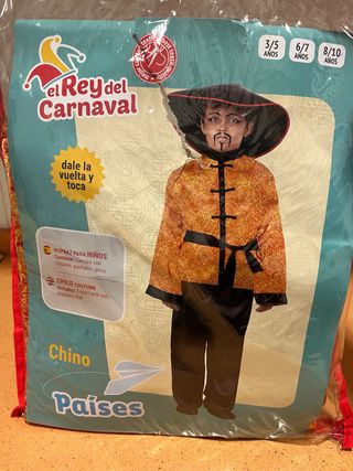 Disfraz Chino Infantil El Rey del Carnaval