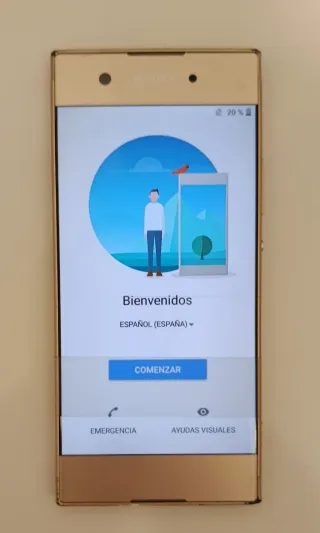 Sony Xperia XA1 Dorado