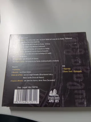 Lote 5 CDs Música Folk y Popular