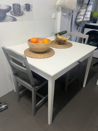 Mesa y 2 Sillas Cocina