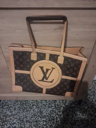 Bolso Beige y Marrón