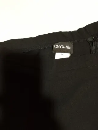 Falda pantalón doble capa gasa