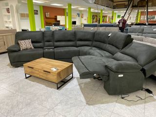 Rinconera reclinable eléctrica con portavasos