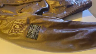 Chaqueta Cuero Black Café 1969 Marrón