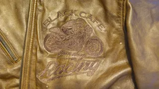 Chaqueta Cuero Black Café 1969 Marrón