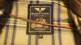 Chaqueta Cuero Black Café 1969 Marrón