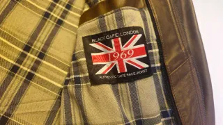 Chaqueta Cuero Black Café 1969 Marrón