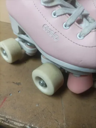 Patines Oxelo rosas talla 33