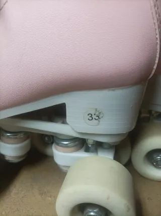 Patines Oxelo rosas talla 33