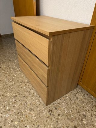 Cómoda IKEA Malm 3 cajones