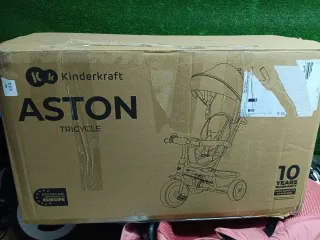 Triciclo Kinderkraft Aston Evolutivo Rosa