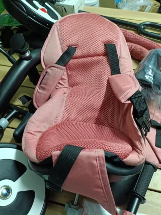 Triciclo Kinderkraft Aston Evolutivo Rosa